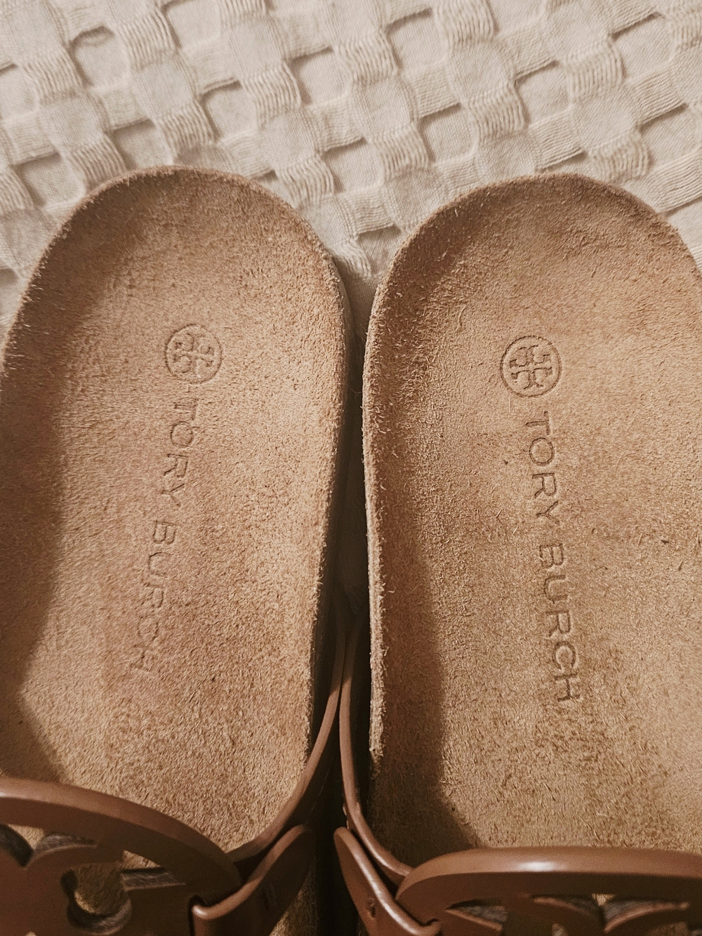 Tory Burch Miller Cloud Brown Sandals - Picture 8 of 10